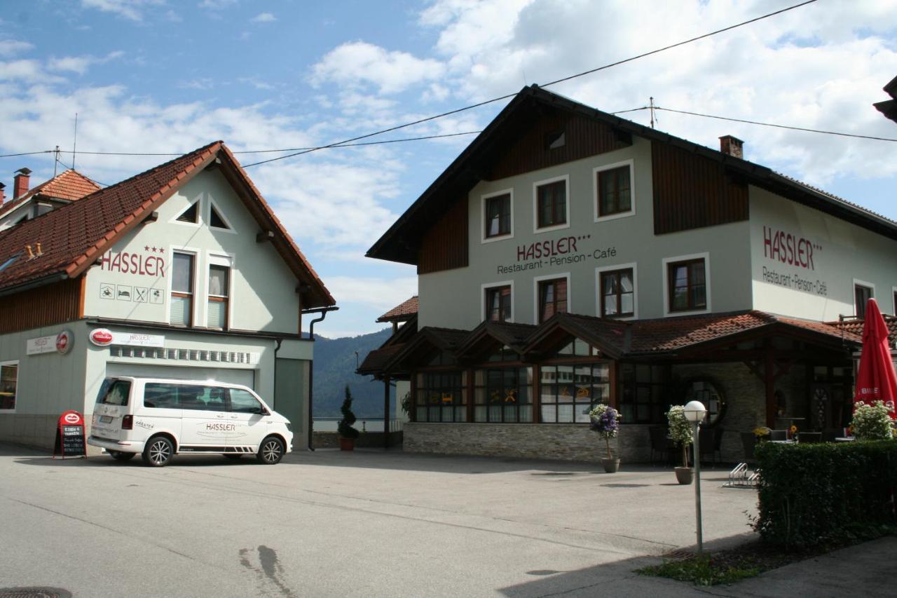 Restaurant - Cafe - Pension Hassler Берг  Экстерьер фото